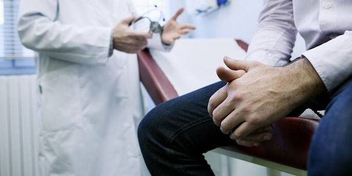 consultation avec un médecin pour prostatite chronique